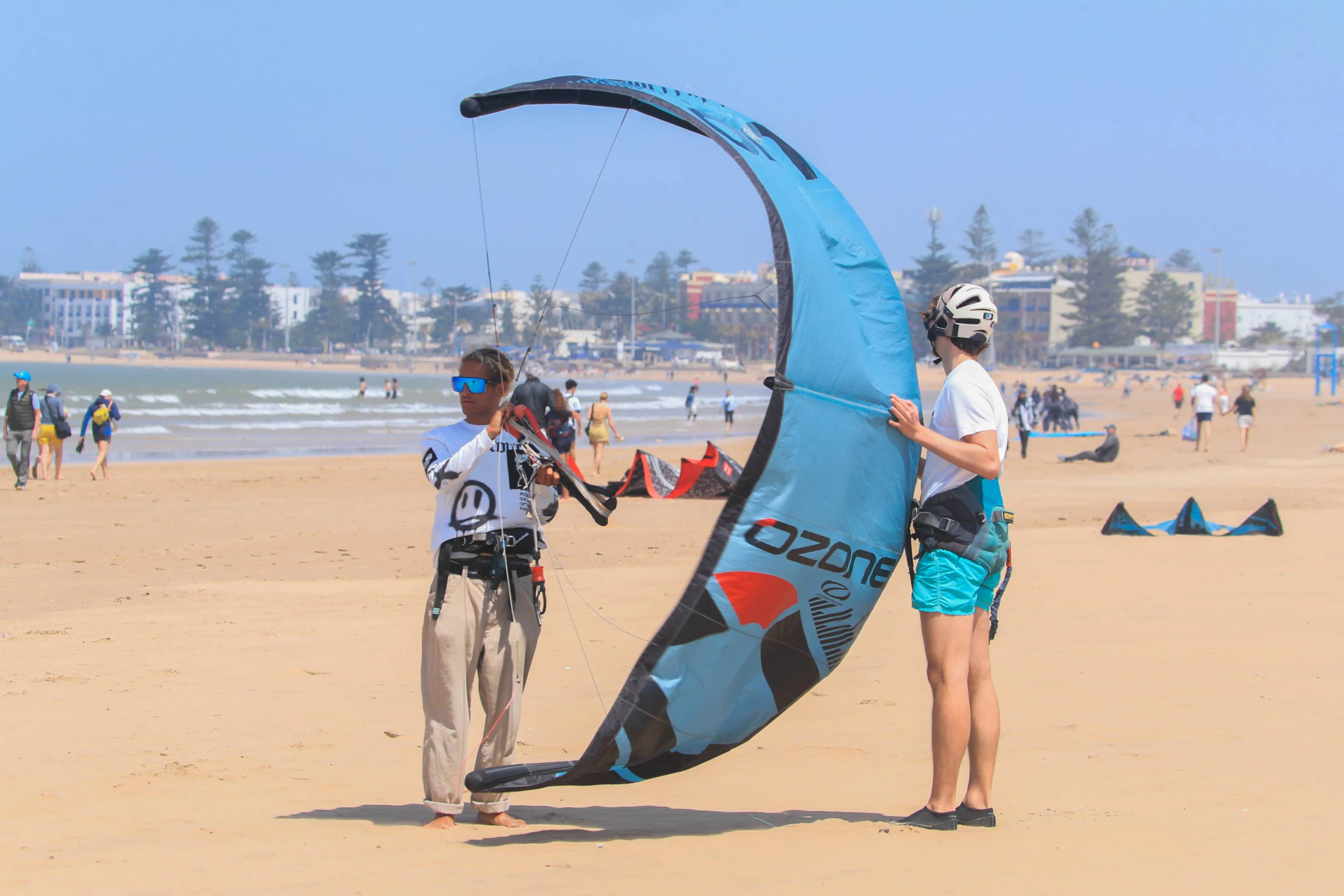 Kitesurf instruction